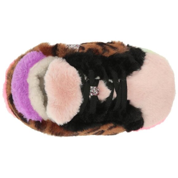 Steve Madden Girl's Tara Slipper Colorful Pair With a Leopard Print With Star - Picture 5 of 13
